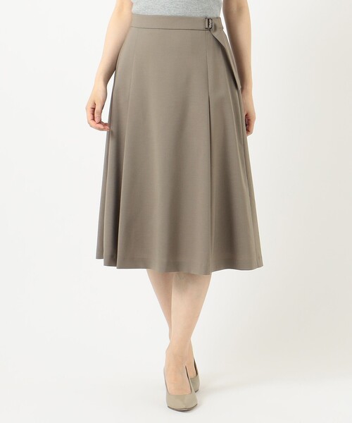 J.PRESS Ladies(J.プレス レディス)の「【洗える】ドライタッチツイルストレッチ スカート(スカート・レディース・ブラック系/ブラウン系/ダルブルー系・S/XS/XXS)」の5枚目の写真