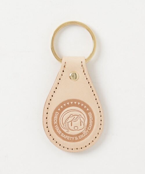 ゆるキャン△ 】 leather keyholder レザー キーホルダー ACR