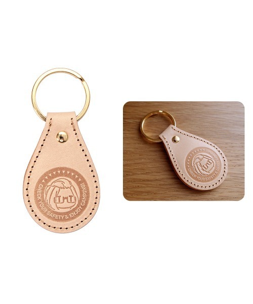 THE BAREFOOT(ベアフット)の「【 ゆるキャン△ 】 leather keyholder レザー キーホルダー ACR(キーホルダー・レディース・その他1/その他2/その他3/その他4/その他5/その他6・FREE)」の5枚目の写真