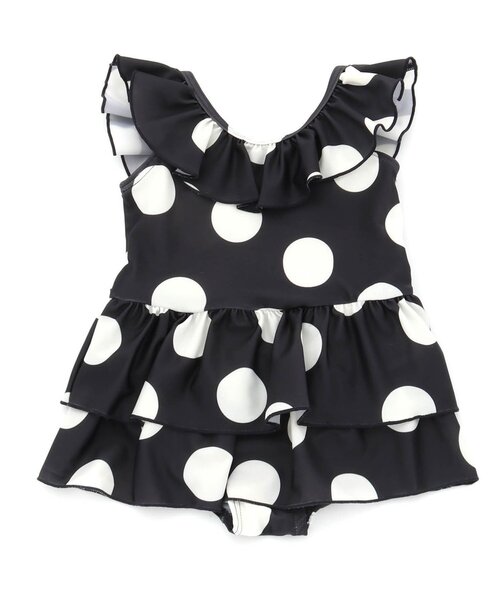 セール Girlワンピース水着 ドット柄 Uvカット 水着 Ampersand アンパサンド のファッション通販 Zozotown
