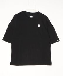 HIPANDA ハイパンダ レディース 歌舞伎プリント ビッグシルエット 半袖Tシャツ