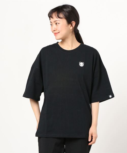 tシャツ HIPANDA ハイパンダ レディース 歌舞伎プリント ビッグシルエット 半袖Tシャツ レディース HIPANDA tシャツ ハイパンダ レディース 歌舞伎プリント ビッグ