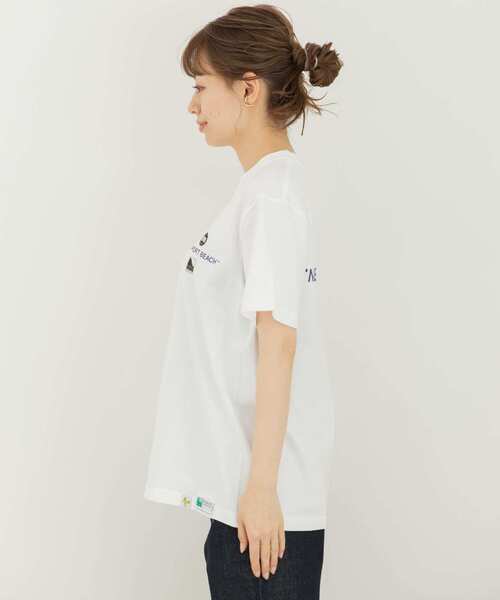URBAN RESEARCH Sonny Label（アーバンリサーチサニーレーベル）の「【別注】BYRD×OFFSHORE×Sonny Label　サークルTシャツ（Tシャツ/カットソー・レディース・ホワイト・MEDIUM）」の6枚目の写真