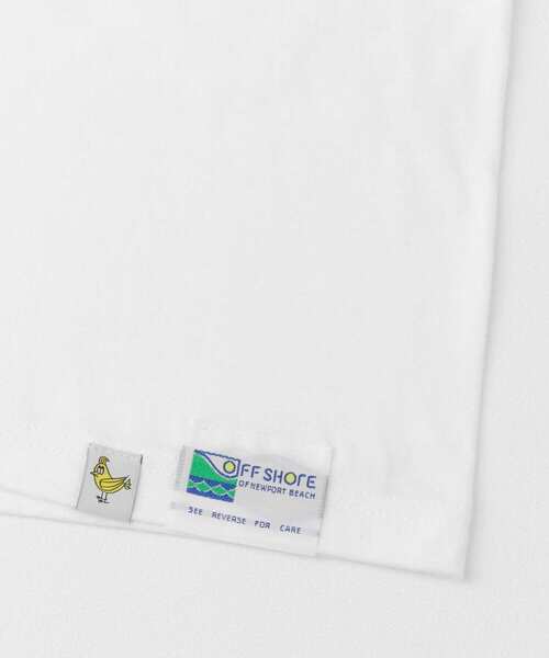 URBAN RESEARCH Sonny Label（アーバンリサーチサニーレーベル）の「【別注】BYRD×OFFSHORE×Sonny Label　サークルTシャツ（Tシャツ/カットソー・レディース・ホワイト・MEDIUM）」の4枚目の写真