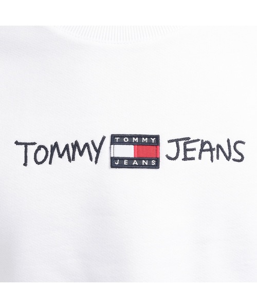 tommy jeans（トミー ジーンズ）の「イラストロゴトレーナー（スウェット・メンズ・ホワイト/ブラック/ネイビー・SMALL/MEDIUM/LARGE/X-LARGE）」の14枚目の写真