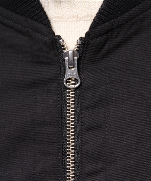 WEGO（ウィゴー）の「WEGO/MA-1ジャケット（ミリタリージャケット・メンズ・ブラック/カーキ/その他1・MEDIUM/LARGE）」の13枚目の写真