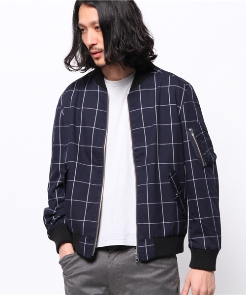 WEGO（ウィゴー）の「WEGO/MA-1ジャケット（ミリタリージャケット・メンズ・ブラック/カーキ/その他1・MEDIUM/LARGE）」の19枚目の写真