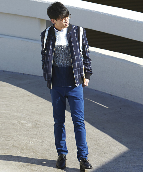 WEGO（ウィゴー）の「WEGO/MA-1ジャケット（ミリタリージャケット・メンズ・ブラック/カーキ/その他1・MEDIUM/LARGE）」の21枚目の写真