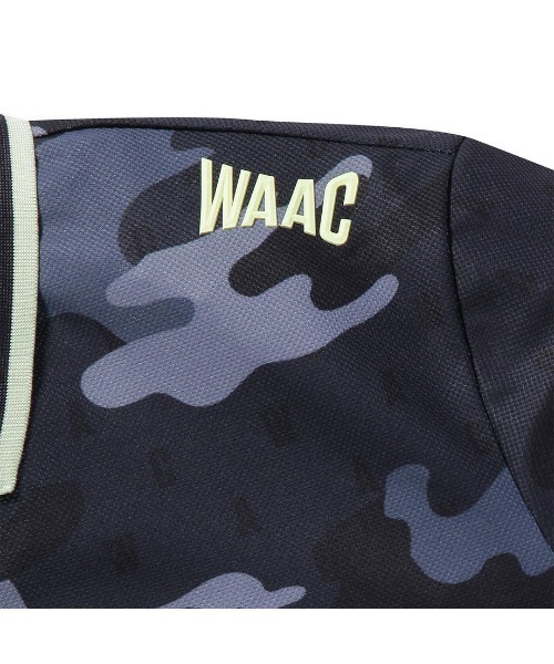 WAAC(ワック)の「《WAAC》MENS カモフラージュポロシャツ(ポロシャツ・メンズ・ブラック系・3/1/2/4)」の5枚目の写真