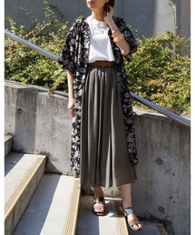 NICOLE white | ボタニカル柄ワンピース(ワンピース)