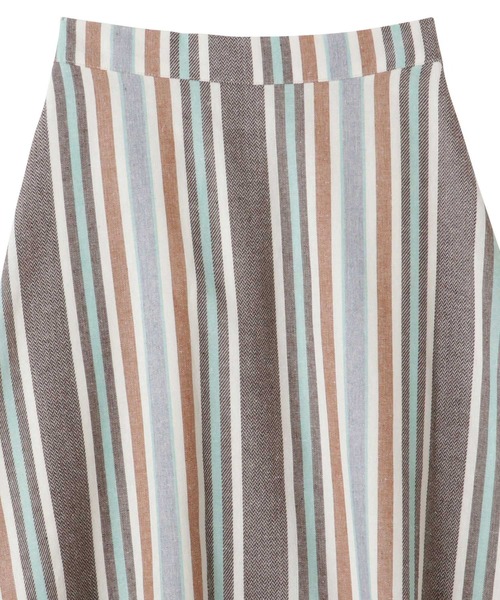 DOLLUPOOPS（ドールアップウップス）の「マルチストライプスカート（スカート・レディース・ブラウン系その他/ブルー系その他/ピンク系その他・38）」の18枚目の写真