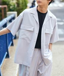 直営店・WEB限定 KGFR(カガフリ)オーバーサイズオープンカラーシャツ