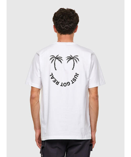 DIESEL（ディーゼル）の「メンズ Tシャツ シームレス（Tシャツ/カットソー・メンズ・ブラック/ホワイト・SMALL/X-LARGE/XX-LARGE/LARGE/MEDIUM）」の10枚目の写真