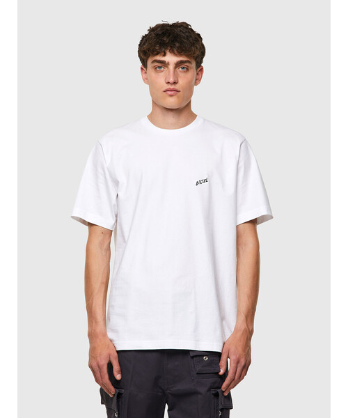 DIESEL（ディーゼル）の「メンズ Tシャツ シームレス（Tシャツ/カットソー・メンズ・ブラック/ホワイト・SMALL/X-LARGE/XX-LARGE/LARGE/MEDIUM）」の7枚目の写真