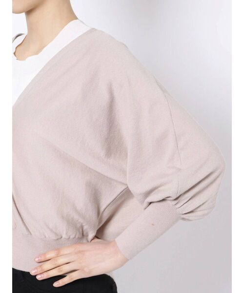 LAGUNAMOON(ラグナムーン)の「エスカフェカーディガン(カーディガン/ボレロ・レディース・ブラック/ベージュ/ラベンダー・FREE)」の10枚目の写真