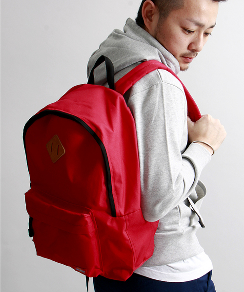 Dickies(ディッキーズ)の「WEGO/Dickiesベーシックデイパック(バックパック/リュック・メンズ・ブラック/グリーン/ネイビー/レッド・FREE)」の1枚目の写真