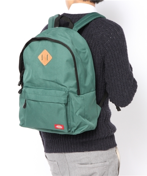 Dickies(ディッキーズ)の「WEGO/Dickiesベーシックデイパック(バックパック/リュック・メンズ・ブラック/グリーン/ネイビー/レッド・FREE)」の12枚目の写真