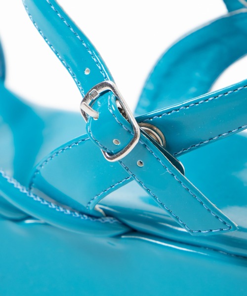 WEGO(ウィゴー)の「WEGO/厚底ストラップサンダル(サンダル・レディース・ブルー/グリーン/オレンジ/アイボリー/ブラック・MEDIUM/LARGE)」の15枚目の写真