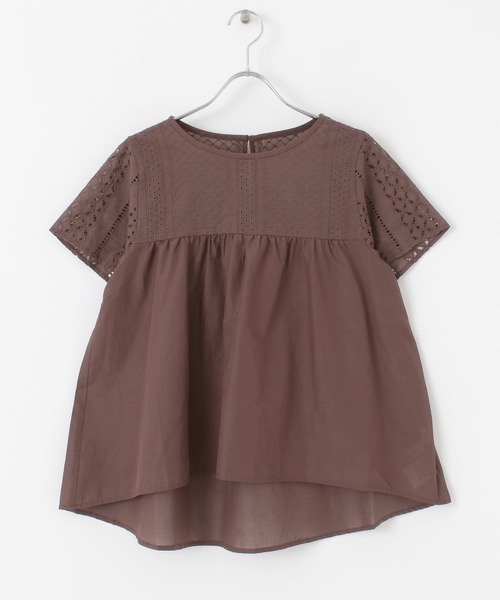 URBAN RESEARCH Sonny Label(アーバンリサーチサニーレーベル)の「レース切替ブラウス(シャツ/ブラウス・レディース・オフホワイト/ブラック/ブラウン・FREE)」の20枚目の写真