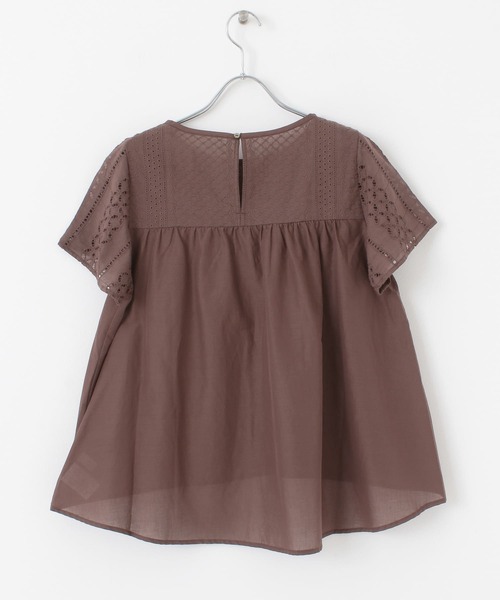 URBAN RESEARCH Sonny Label(アーバンリサーチサニーレーベル)の「レース切替ブラウス(シャツ/ブラウス・レディース・オフホワイト/ブラック/ブラウン・FREE)」の22枚目の写真