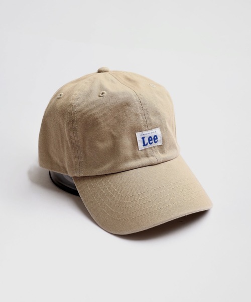 Lee(リー)の「Lee LOW CAP COTTON TWILL ローキャップ コットンツイル(キャップ・レディース・グレー/グリーン/ネイビー/ピンク/ホワイト/カモフラージュ/イエロー/ブラック/ベージュ/レッド/オレンジ/ブルー/ケリーグリーン・FREE)」の4枚目の写真