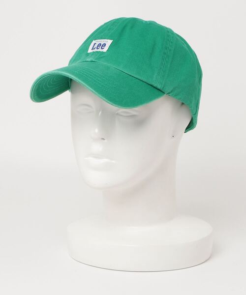 Lee(リー)の「Lee LOW CAP COTTON TWILL ローキャップ コットンツイル(キャップ・レディース・グレー/グリーン/ネイビー/ピンク/ホワイト/カモフラージュ/イエロー/ブラック/ベージュ/レッド/オレンジ/ブルー/ケリーグリーン・FREE)」の6枚目の写真