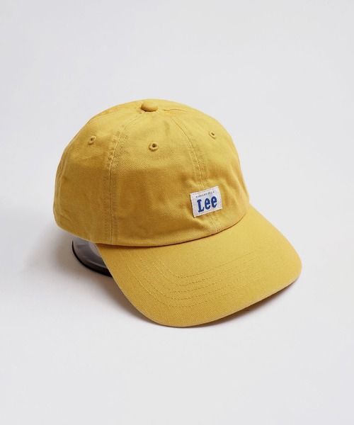 Lee(リー)の「Lee LOW CAP COTTON TWILL ローキャップ コットンツイル(キャップ・レディース・グレー/グリーン/ネイビー/ピンク/ホワイト/カモフラージュ/イエロー/ブラック/ベージュ/レッド/オレンジ/ブルー/ケリーグリーン・FREE)」の9枚目の写真