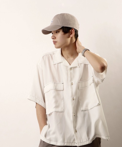 Lee(リー)の「Lee LOW CAP COTTON TWILL ローキャップ コットンツイル(キャップ・レディース・グレー/グリーン/ネイビー/ピンク/ホワイト/カモフラージュ/イエロー/ブラック/ベージュ/レッド/オレンジ/ブルー/ケリーグリーン・FREE)」の14枚目の写真