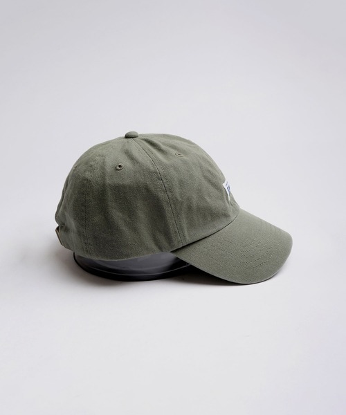 Lee(リー)の「Lee LOW CAP COTTON TWILL ローキャップ コットンツイル(キャップ・レディース・グレー/グリーン/ネイビー/ピンク/ホワイト/カモフラージュ/イエロー/ブラック/ベージュ/レッド/オレンジ/ブルー/ケリーグリーン・FREE)」の21枚目の写真
