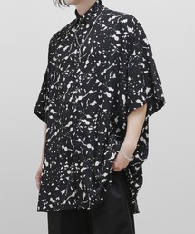 minsobi（ミンソビ）の「総柄シャツ 半袖ビッグシルエットシャツ（シャツ/ブラウス・メンズ）」