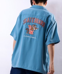 【VISION STREET WEAR】虎刺繍開襟シャツ