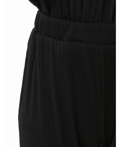 EVRIS（エヴリス）の「プリーツフレアパンツ【セットアップ着用可能】（スラックス・レディース・ブラック/パープル/アイボリー・FREE）」の14枚目の写真