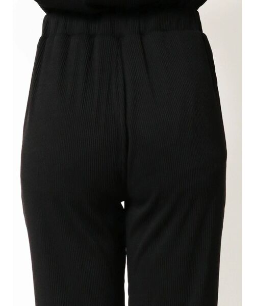 EVRIS（エヴリス）の「プリーツフレアパンツ【セットアップ着用可能】（スラックス・レディース・ブラック/パープル/アイボリー・FREE）」の11枚目の写真