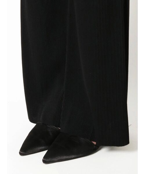 EVRIS（エヴリス）の「プリーツフレアパンツ【セットアップ着用可能】（スラックス・レディース・ブラック/パープル/アイボリー・FREE）」の20枚目の写真