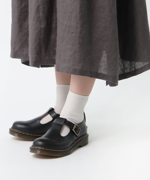 Dr. Martens（ドクターマーチン）の「【 Dr.Martens / ドクターマーチン 】 DrMartens POLLEY Tバーシューズ RIY（その他シューズ・レディース・ブラック・23cm/24cm/25cm）」の3枚目の写真