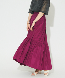 Rouge vif | ロングバルーンスカート(スカート)