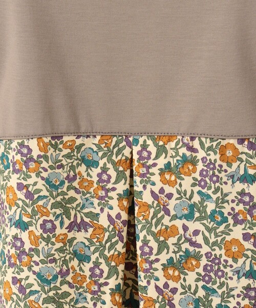 J.PRESS Ladies(J.プレス レディス)の「【消臭機能付き】プレーティングジャージー 異素材コンビ カットソー(Tシャツ/カットソー・レディース・ブラウン系/ネイビー系・SMALL)」の16枚目の写真