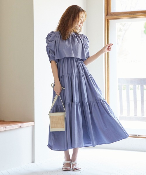 KOBE LETTUCE（コウベレタス）の「フェイクレザーカゴショルダーバッグ（かごバッグ・レディース・ブラック/アイボリー/ブラウン・FREE）」の4枚目の写真