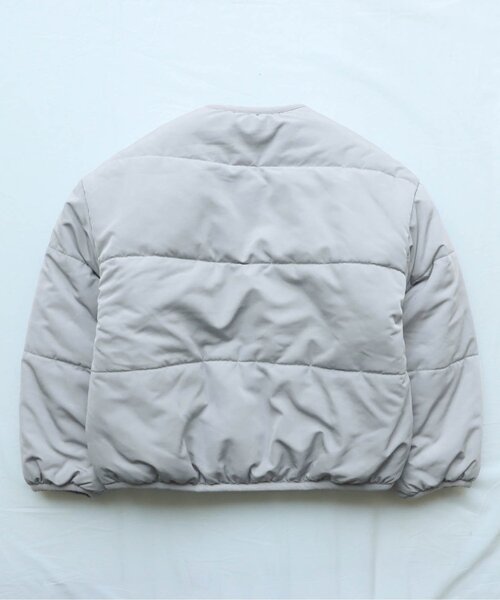 apres les cours（アプレレクール）の「WEB限定 プードルファーリバーシブルアウター（ダウンジャケット/コート・キッズ・ピンク/ベージュ/サックスブルー・140/120/100/90/80/130/110）」の13枚目の写真