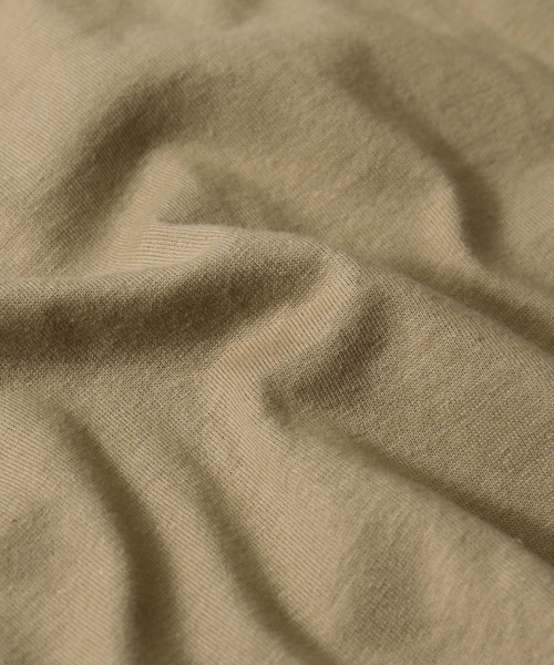 Fashion Letter（ファッションレター）の「バックプリントBIGコットンTシャツ（Tシャツ/カットソー・レディース・オフホワイト/カーキブラウン・FREE）」の18枚目の写真