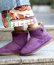 チチカカ | メタルパーツ付きムートンブーツ(ブーツ)