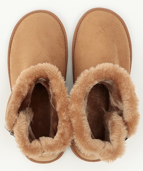 チチカカ（チチカカ）の「メタルパーツ付きムートンブーツ（ブーツ・レディース・ブラック/パープル/キャメル・MEDIUM/LARGE）」の13枚目の写真