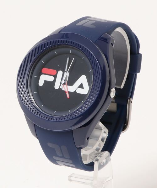 【セール】シリコンラバーアナログウォッチ「38-160」（アナログ腕時計）｜FILA（フィラ）