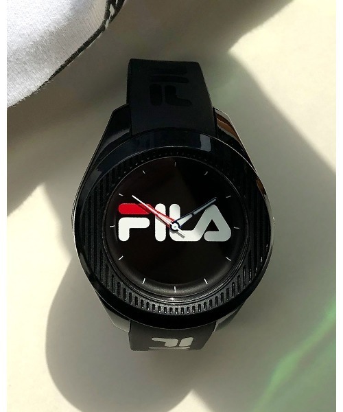 【セール】シリコンラバーアナログウォッチ「38-160」（アナログ腕時計）｜FILA（フィラ）