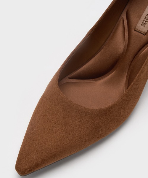 ポインテッド キトゥンヒールパンプス / Pointed Kitten Heel Pumps
