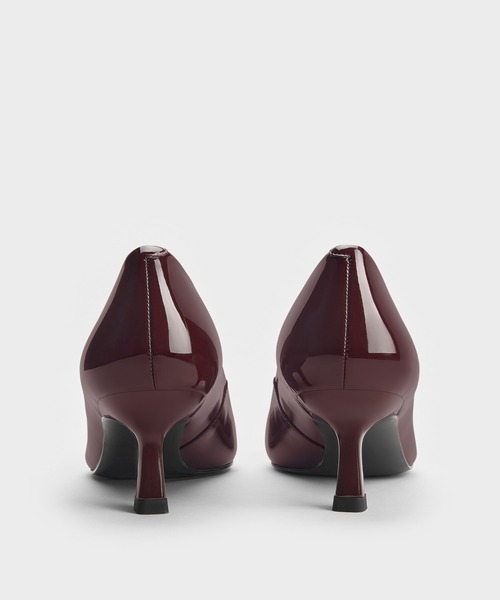 バレンシアガ BBロゴ デニム キトゥンヒール ポインテッドトゥ パンプス バレンシアガ BBロゴ デニム キトゥンヒール ポインテッドトゥ