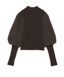 LILY BROWN | モヘアラメスリーブニットトップス(ニット/セーター)