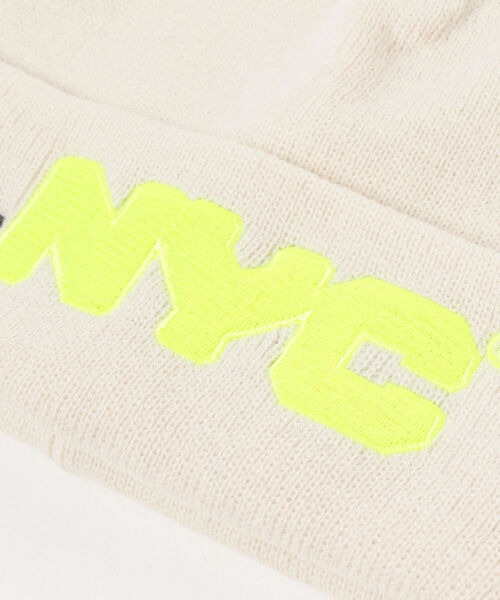 B:MING by BEAMS（ビーミングバイビームス）の「NEW ERA × B:MING by BEAMS / 別注 NY ワッチキャップ（ニットキャップ/ビーニー・キッズ・ブラック/グリーン/アイボリー・ONESIZE）」の14枚目の写真