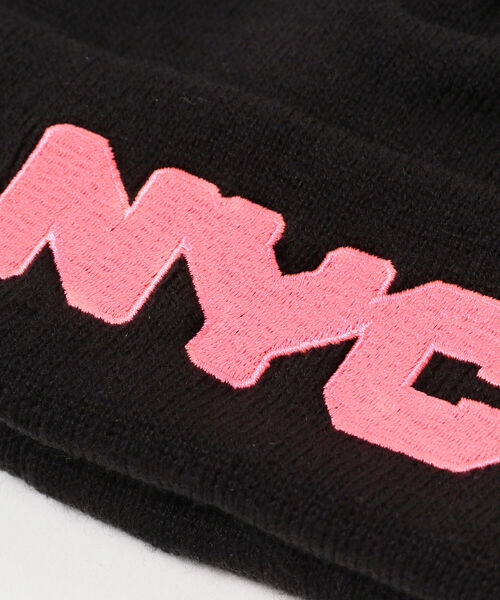 B:MING by BEAMS（ビーミングバイビームス）の「NEW ERA × B:MING by BEAMS / 別注 NY ワッチキャップ（ニットキャップ/ビーニー・キッズ・ブラック/グリーン/アイボリー・ONESIZE）」の16枚目の写真