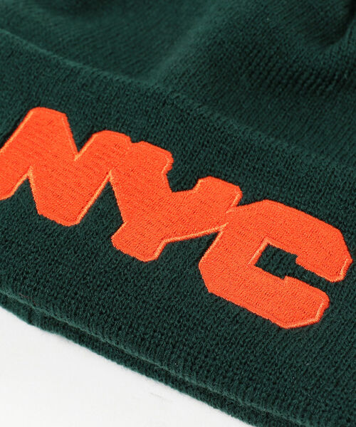 B:MING by BEAMS（ビーミングバイビームス）の「NEW ERA × B:MING by BEAMS / 別注 NY ワッチキャップ（ニットキャップ/ビーニー・キッズ・ブラック/グリーン/アイボリー・ONESIZE）」の18枚目の写真